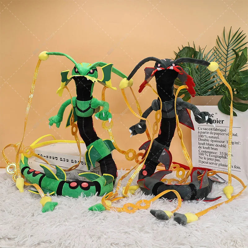 Hot Sale Pokémon Plush Toys – Mega Rayquaza, Gyarados, Dragonair, Mimikyu, Lucario, Horsea, Charizard Soft Stuffed Peluche for Kids Xmas Gift