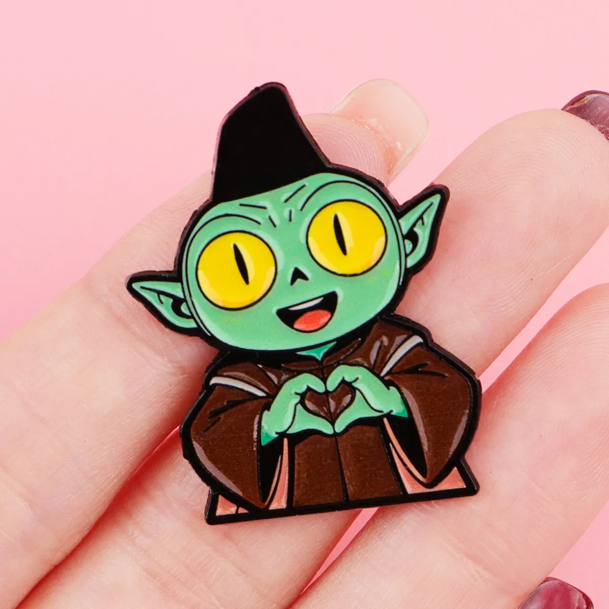 5PCS Cute Enamel Cartoon Pins - Fashion Brooch Lapel Badges for Coats, Clothing & Gift for Fans