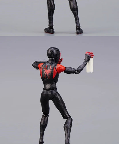 Miles Morales Spider-Man Action Figure — Into the Spider-Verse Collectible Toy for Kids Gift