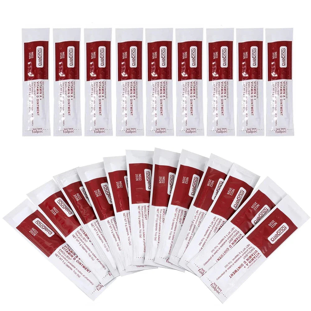 20/30/50/100pcs Fougera Tattoo Aftercare Cream – Vitamin A&D Recovery & Repair Ointment for Tattoo Care Supplies