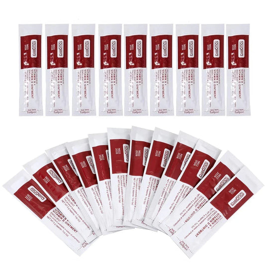 20/30/50/100pcs Fougera Tattoo Aftercare Cream – Vitamin A&D Recovery & Repair Ointment for Tattoo Care Supplies