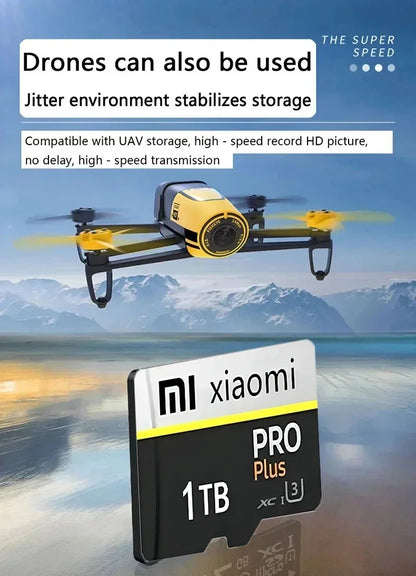 Xiaomi High-Speed SD Memory Card – 128GB, 256GB, 512GB, 1TB, 2TB Class 10 Micro TF Card for Nintendo Switch, PC & Smartphone
