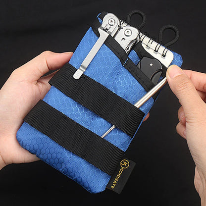 Mini EDC Tactical Pouch – Multifunctional Outdoor Hunting Tool & Key Card Storage Bag