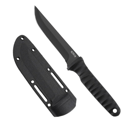 5Cr15Mov Stainless Steel Meat Cleaver & Boning Knife – Sharp Fishing Knife with Holster, Multifunctional Vegetable Peeler