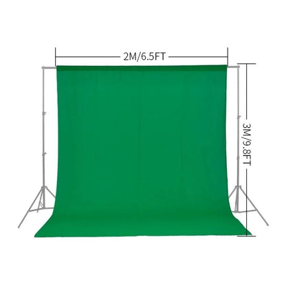 2x3M Photography Backdrop – Photo Booth & Video Background Screen Curtain for Photoshoots & Parties