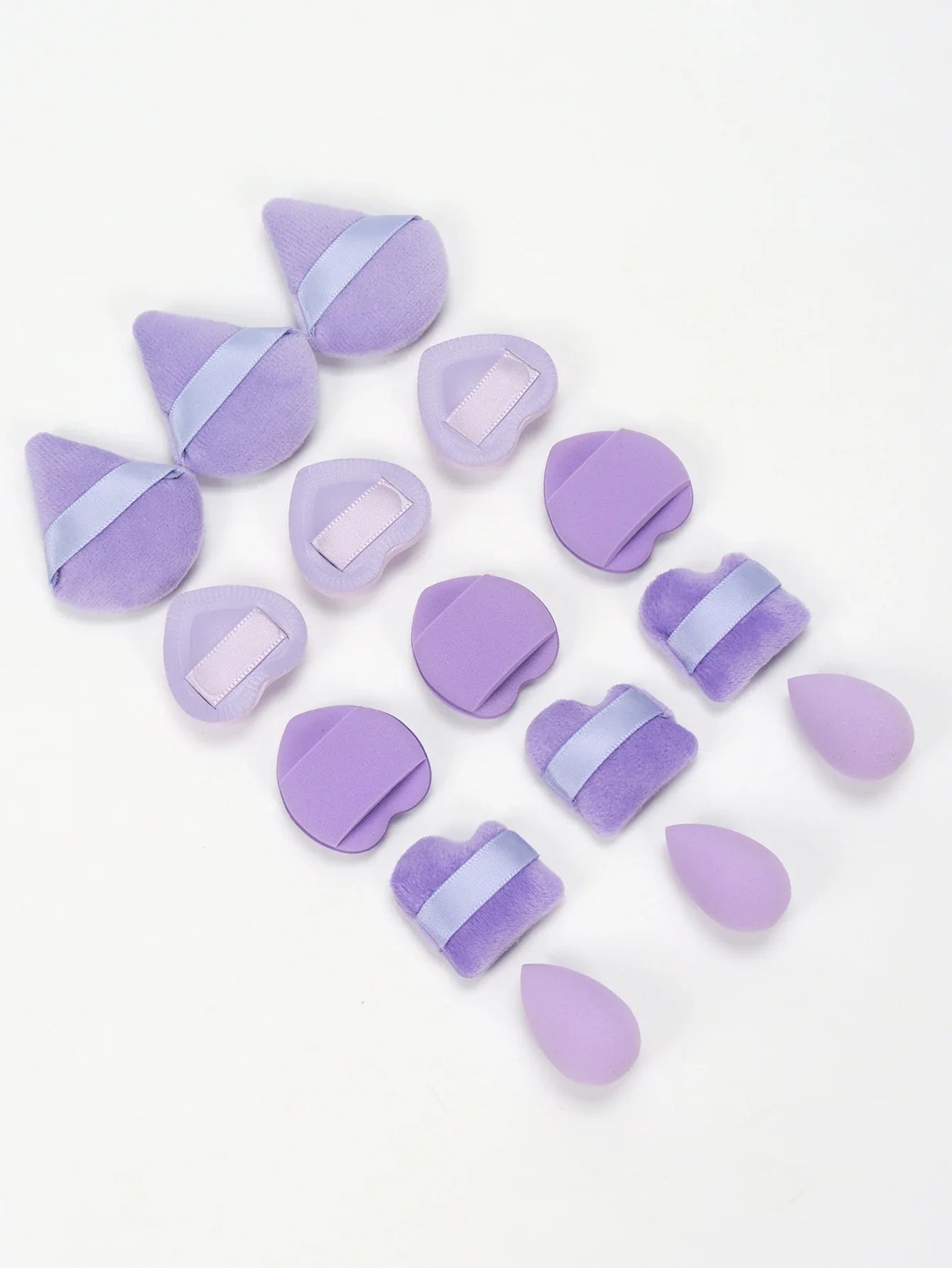 15/30/60 Mini Makeup Sponges – Beauty Powder Puff for Concealer, Liquid Foundation & Face Cosmetics