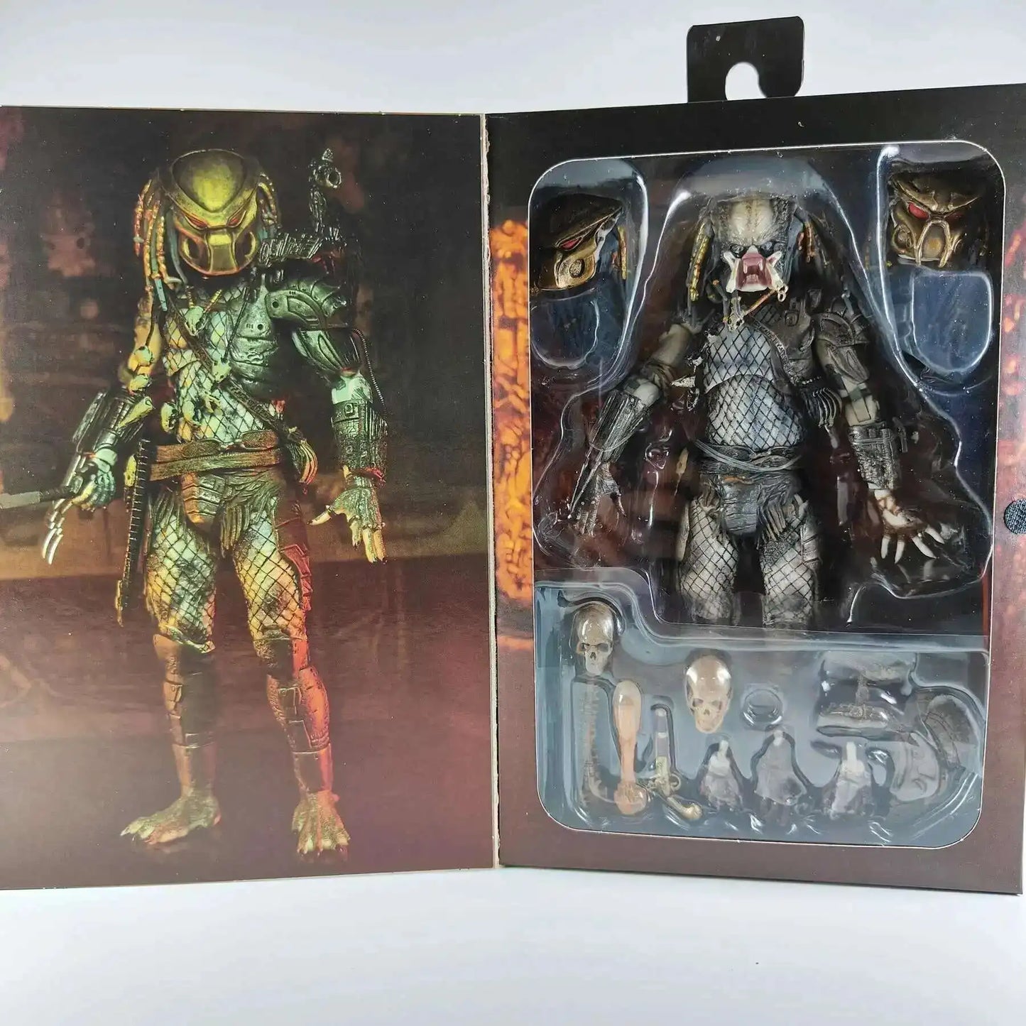 NECA Shaman Ahab Ultimate Scout Warrior Action Figure – Lost Battle Feral Jungle Hunter Predator Collector Toy