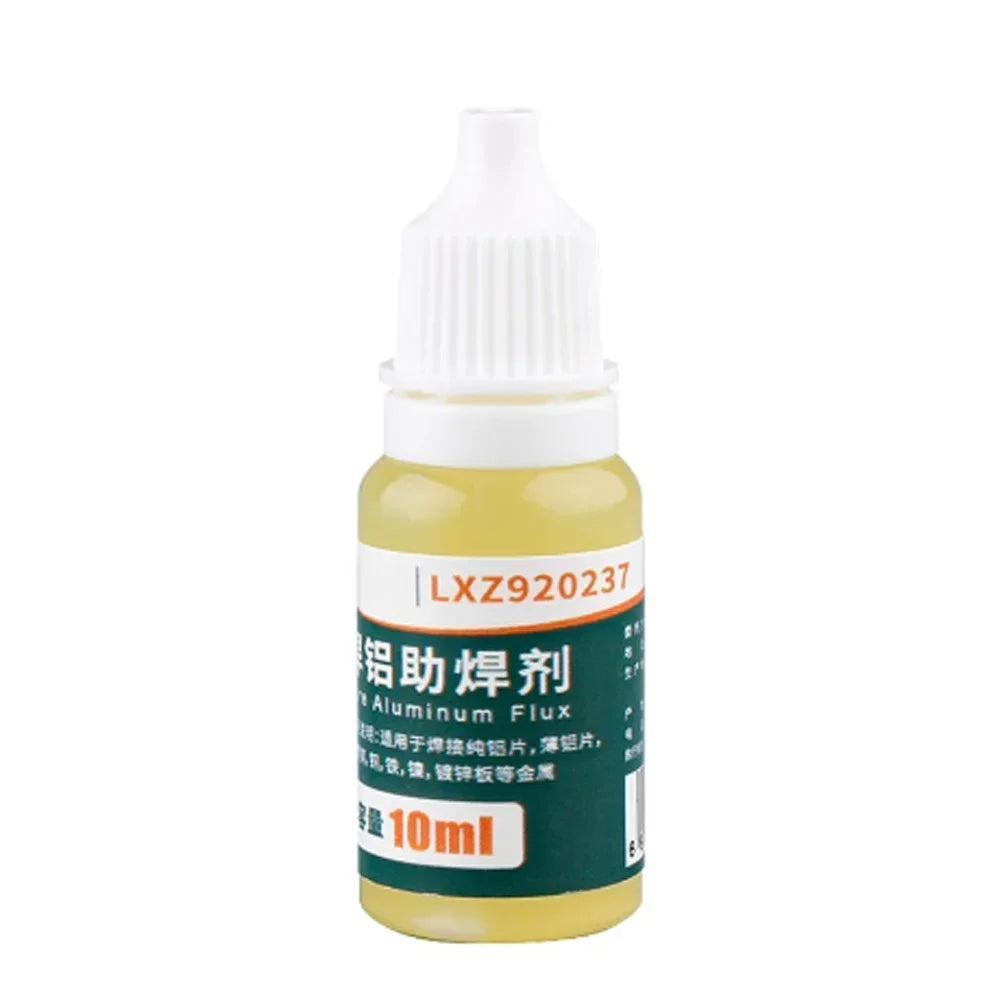 10ml Soldering Flux Liquid — Aluminum & Copper Electronics Flux for 18650 Battery Soldering, No-Clean