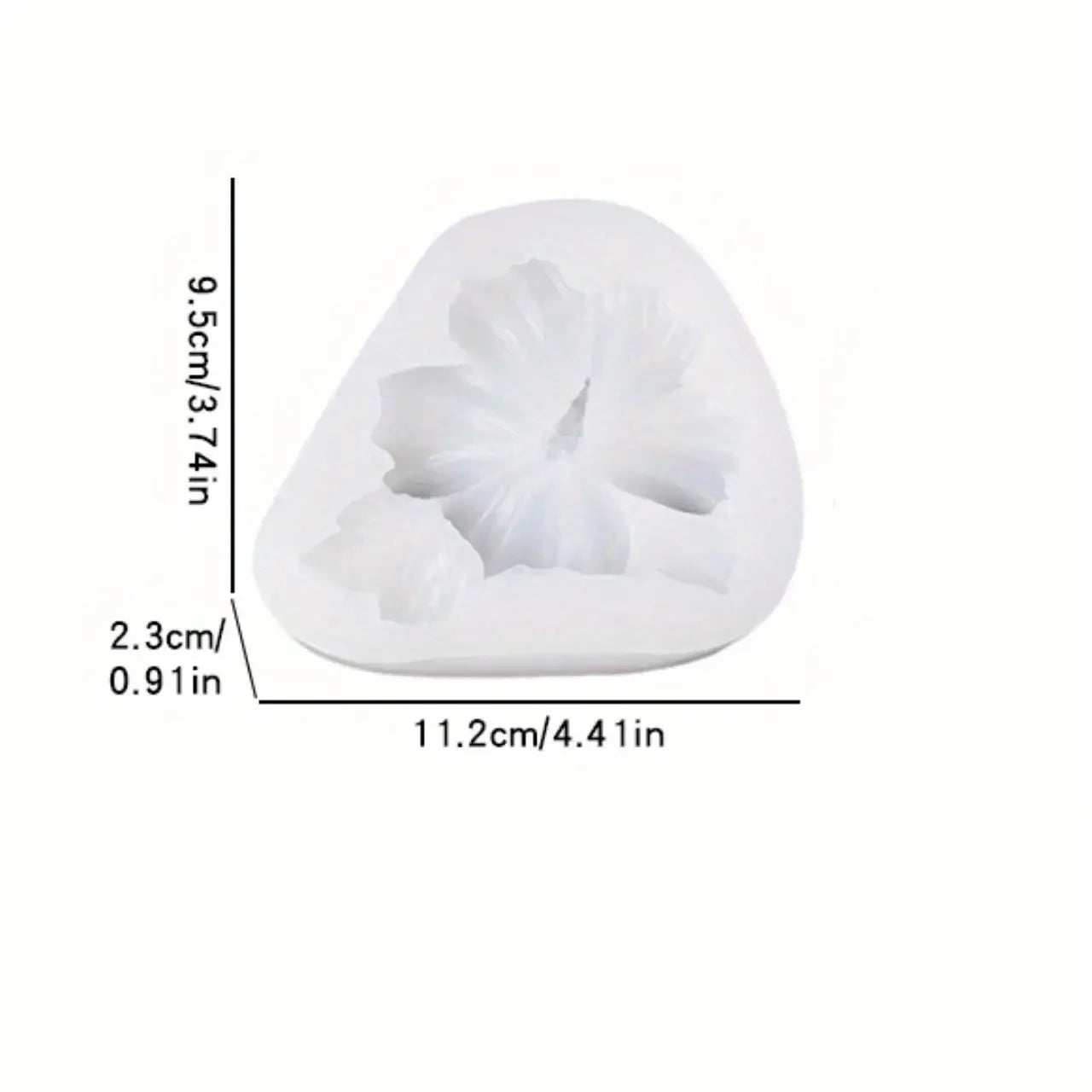 3D Flower & Butterfly Silicone Mold – Durable DIY Craft Tool for Home Decor, Clay, Soap, Candle Making, and Aromatherapy