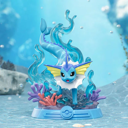 9-Pack Monster Blind Box PVC Action Dolls — Adventure Eevee, Sylveon & Umbreon Surprise Toy Collectibles, Gift for Kids