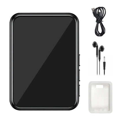 128GB Bluetooth 5.4 MP3 Music Player – HiFi Audio, Built-in Speaker, 2.4” Touch Screen MP4 Player with E-Book, Video & Recording