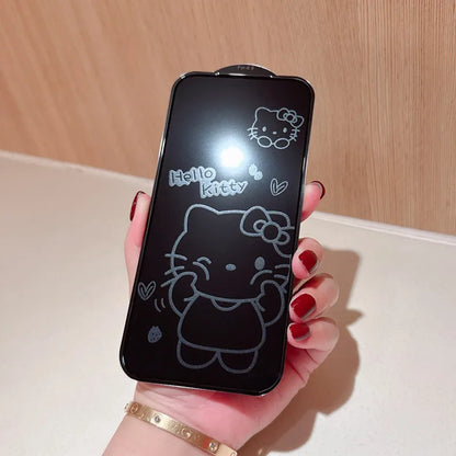 Full-Cover Invisible Tempered Glass Screen Protector — HD Film for iPhone 11, 12, 13, 14, 15, 16, 17 & Pro/Max/XR/XS