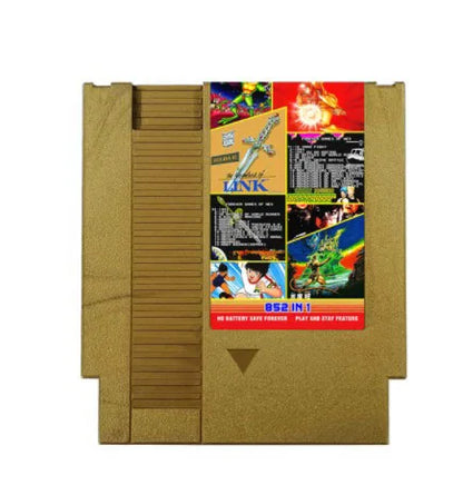 FOREVER DUO NES 852-in-1 Game Cartridge – 1024MBit Flash Chip with 405+447 Games for NES Console