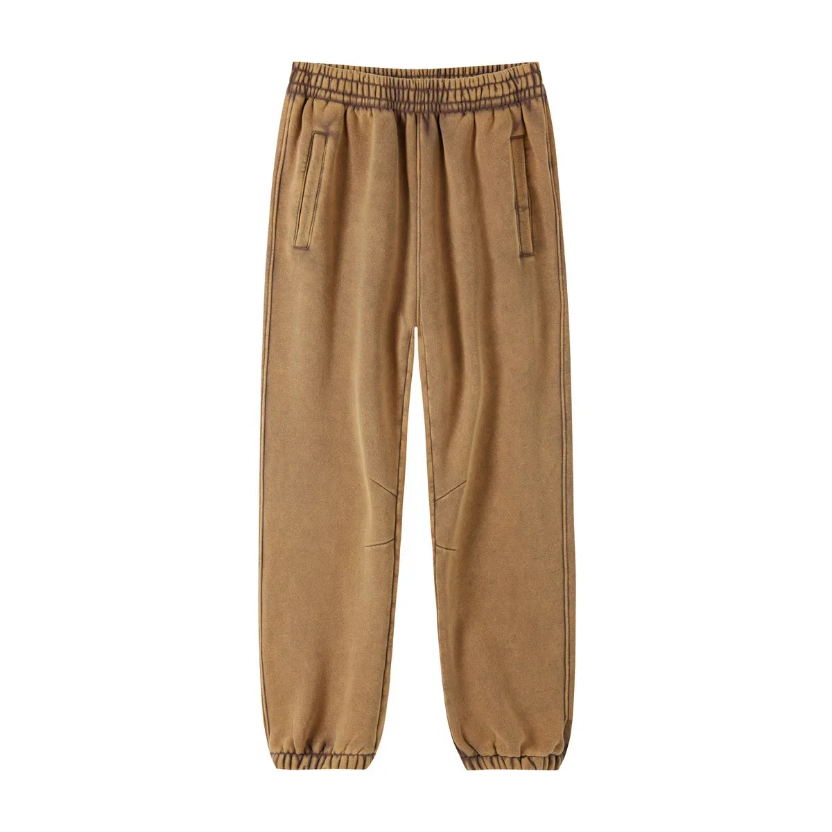 Batik Pattern Fleece Sweatpants – Cozy Casual Warm Pants