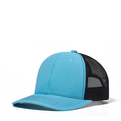Custom Logo Snapback Hat - Embroidered Mesh Sports Cap for Men & Women, Adjustable Baseball Cap