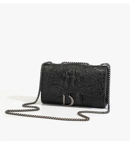 Women's Luxury Crossbody Handbag – Sequined Shoulder Messenger Bag with Chains, Casual Purses & Handbags