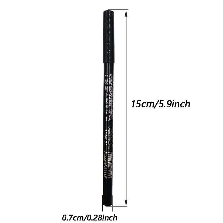 14 Color Metallic Eyeliner Pen – High Pigmented, Pearly Shimmer, Smokey & Punk Style, Long-Lasting & Waterproof