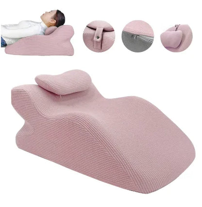 Face Down Pillow – Ergonomic Home Massage Cushion with Neck Support for Comfortable Sleeping & Bed Wedge Support