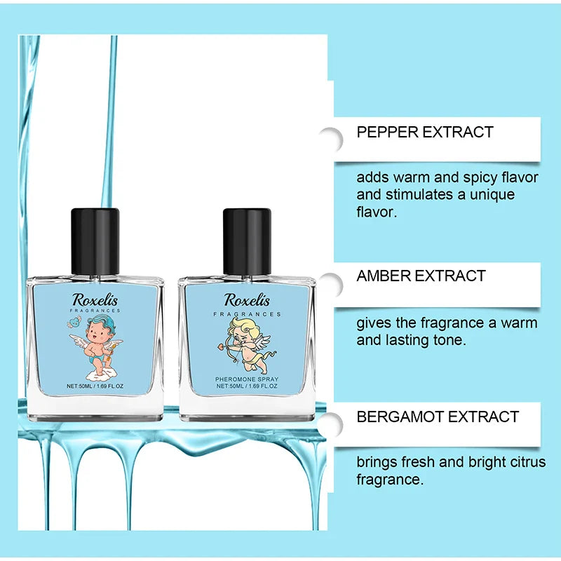 Cupid Hypnosis Pheromone Cologne for Men — Long-Lasting Body Mist, Attractive Fragrance for Dating & Flirting