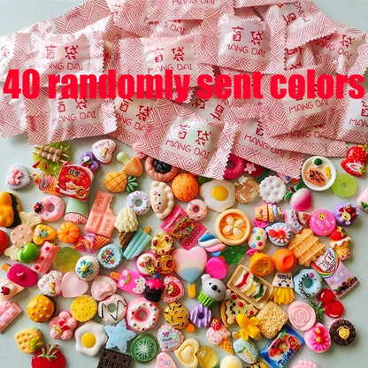 Mini Food & Beverage Blind Box – 5/20/40pcs Creative Kitchen Decor Toys & Party Gifts for Kids
