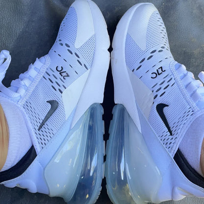Nike White Air Max 270 – Original Low Top Casual Running Sneakers, Shock Absorbing & Anti-Slip for Men & Women