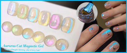 BORN PRETTY 5ML Super Silver Metallic Gel Nail Polish - Mirror Chrome Effect, Semi-Permanent Metal Painting Gel for DIY Nails