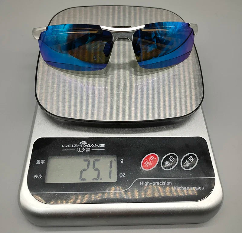 AORON Men’s Driving Sunglasses — Polarized UV400 Anti-Glare Retro Sport Glasses with Aluminum Magnesium Frame
