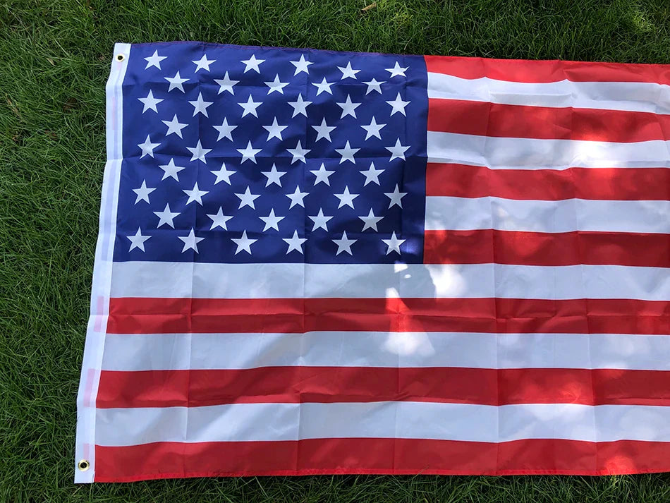 SKY USA Flag 90x150cm – High-Quality Double-Sided Printed Polyester Stars & Stripes American Flag