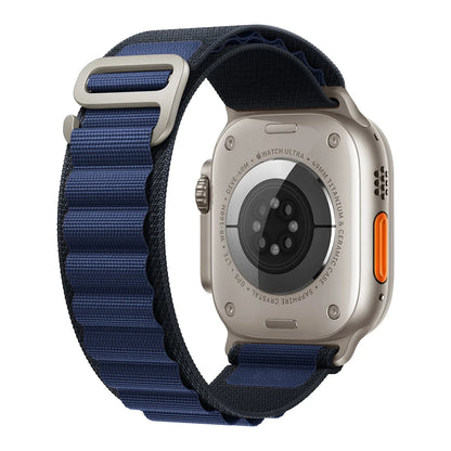 Alpine Loop Nylon Sport Strap for iWatch — Compatible with Series 4–10, 42/46/49mm Bands