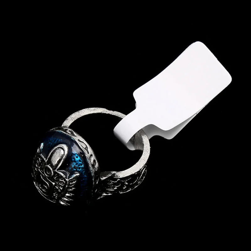 100PCS Blank Paper Price Tag Stickers – Self-Adhesive Jewelry Bracelet Ring Label Display Cards