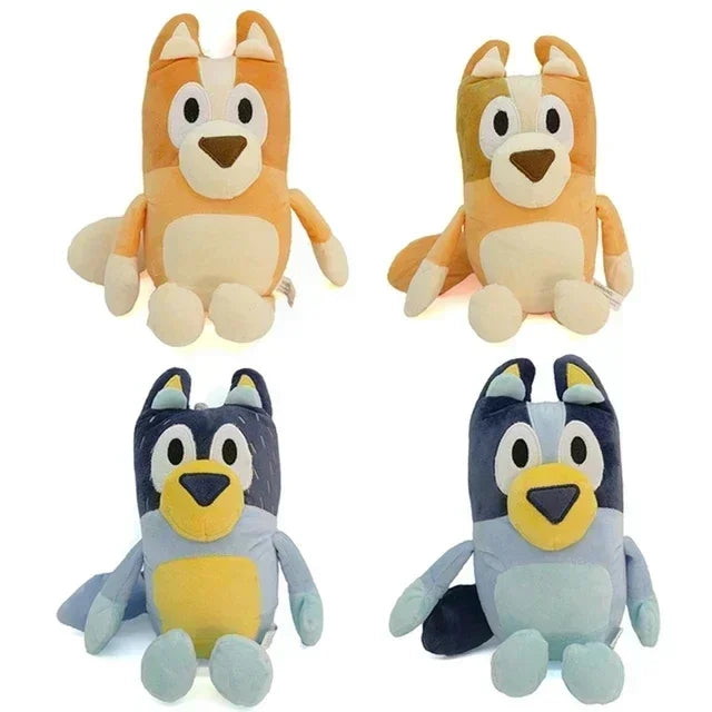 Bluey Dog Bingo Plush Toy — Soft Cartoon Stuffed Animal for Kids, Birthday & Christmas Gift