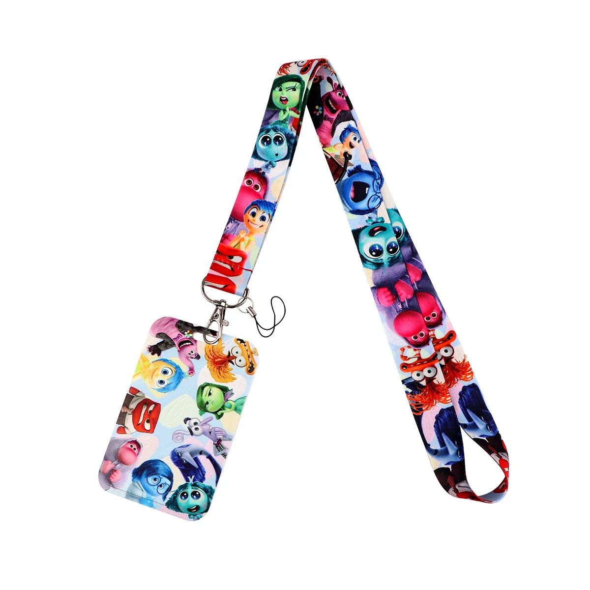 Cartoon Stitch Credential Holder Lanyard – Cute Neck Strap for Keychain, Pass & Credit Card Holder Accessories