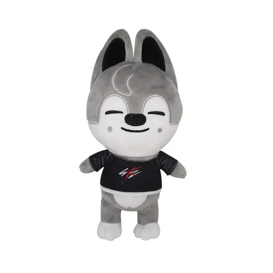 Kpop SKZOO Plush Keychain – Cute Dog Pendant Toy for Kids, Backpack Hanging, Birthday Gift