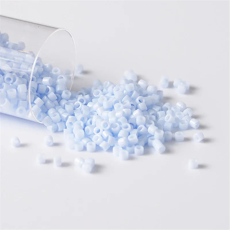 Miyuki Delica Seed Beads - 11/0 Glass Beads for DIY Jewelry, Bracelet Making & Craft Projects