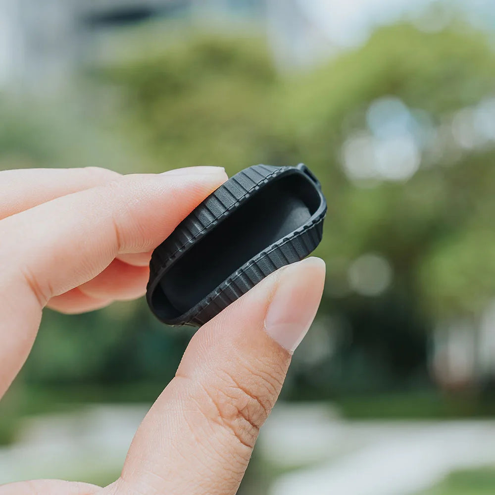 Silicone Camera Lens Dust Cover for DJI Osmo Action 4/5 Pro – Non-Slip Lens Protector with Tempered Film Accessory