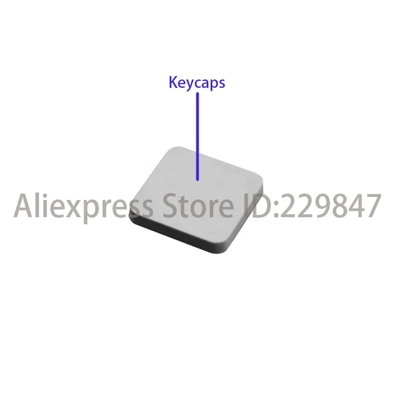 Logitech Craft MX Keys S Keyboard Replacement - Black & Gray Keycap and Hinge Repair Parts