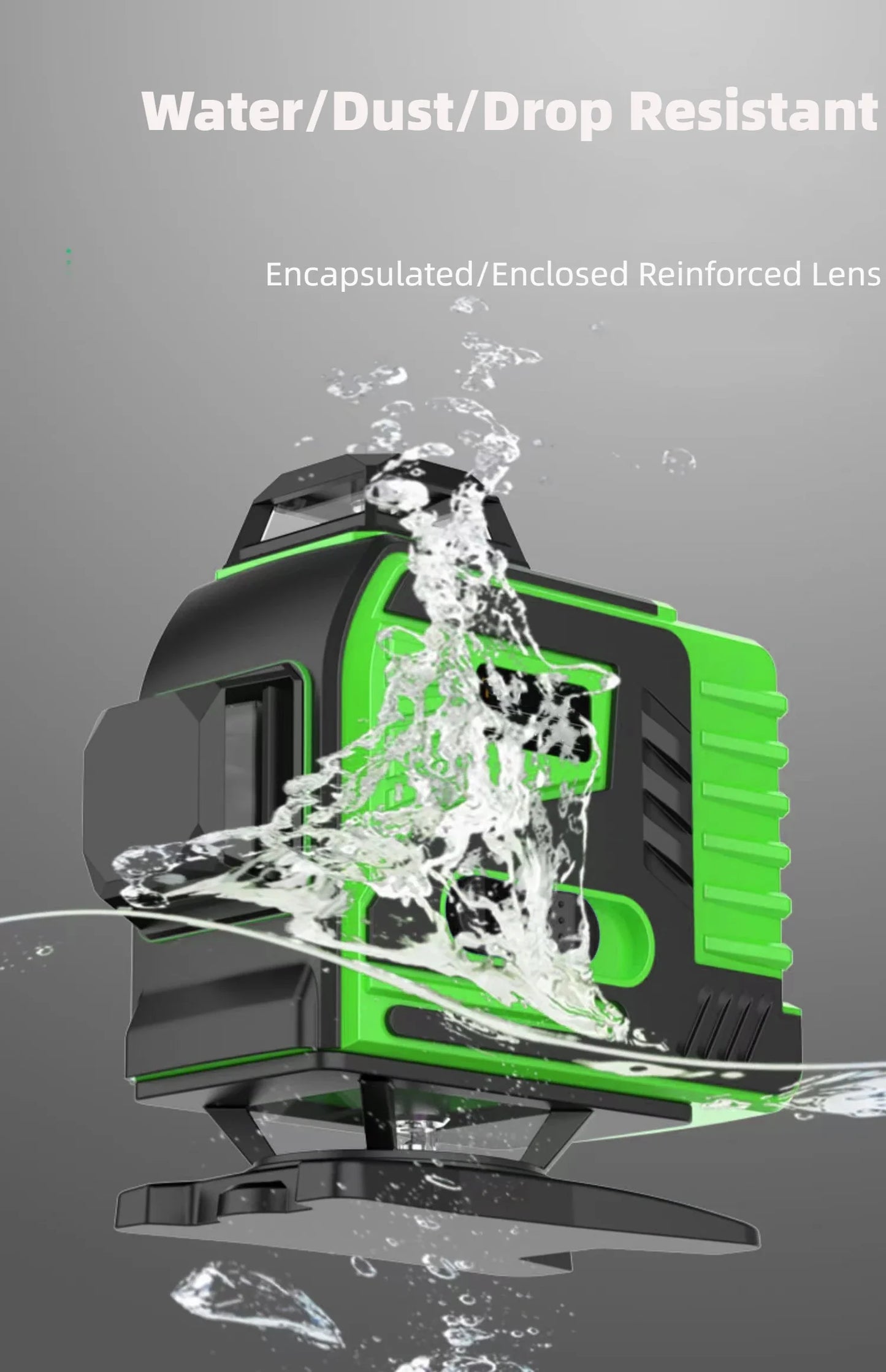 16-Line Green Laser Level — Professional Self-Leveling 360° Tripod Laser Nivel Autonivelant