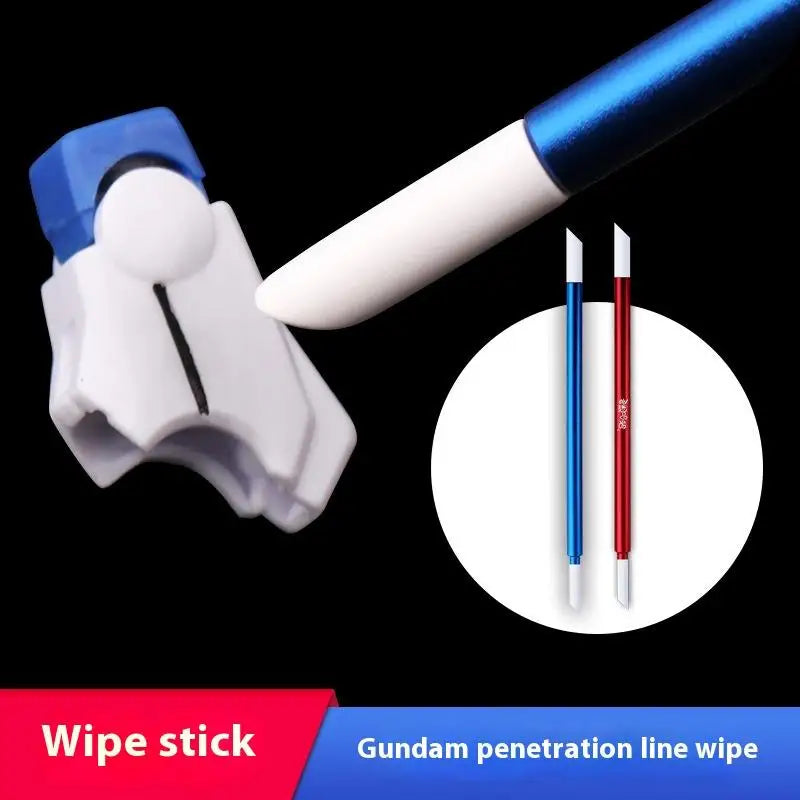 Aluminum Alloy Panel Line Eraser Stick – Model Cleaning & Wiping Tool for Precision Assembly & Hobby Craft Use