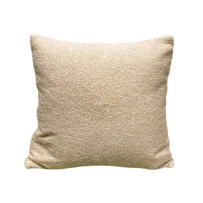 Plush Decorative Throw Pillow Cover 45x45cm – Soft Sofa Cushion Case for Living Room Home Décor Pillowcase
