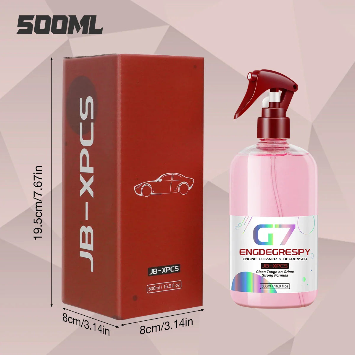 Engine Bay Cleaner | Powerful Decontamination & Oil, Dust, Grease Remover for Engine Compartment