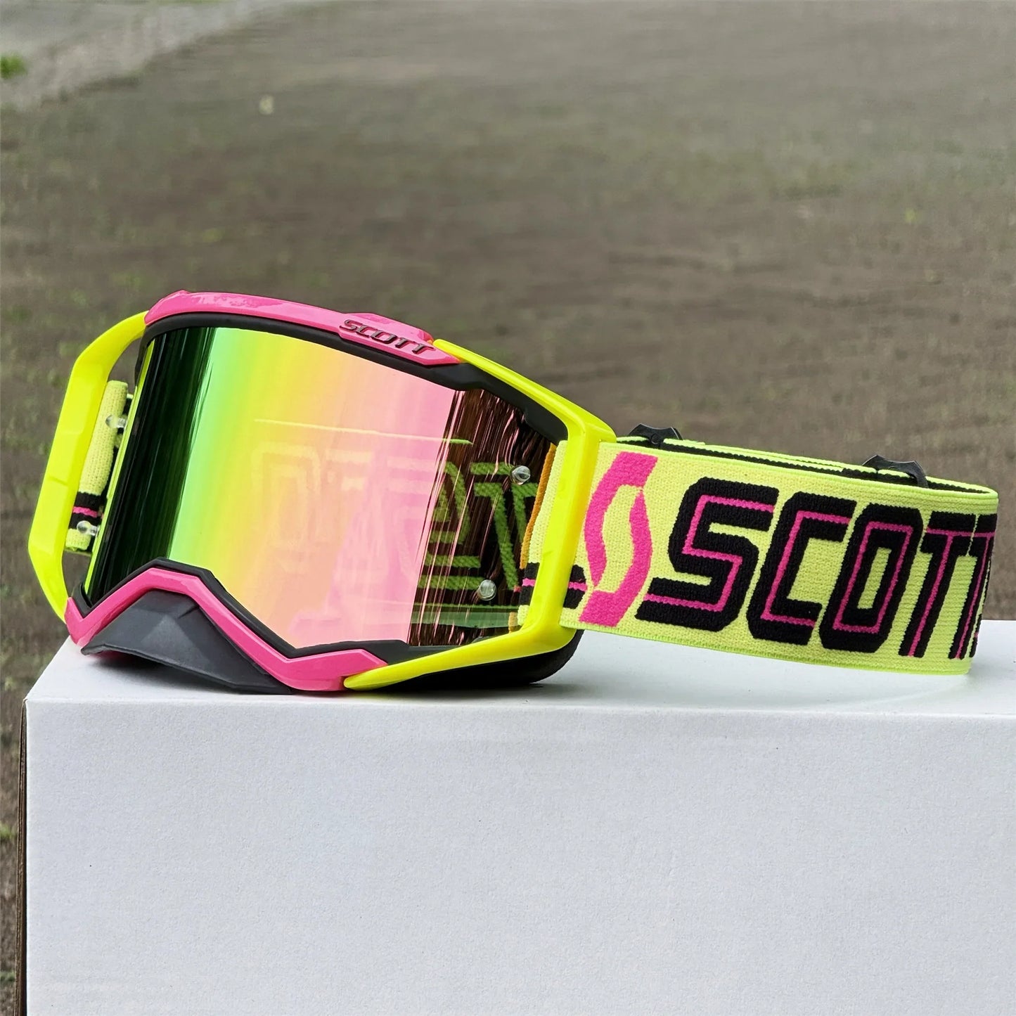 Motorcycle Riding Goggles UV400 – Dirt Bike & Cycling Glasses for Men, MTB & MX Off-Road Protection Eyewear Accessories