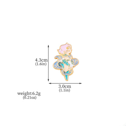 6PCS Anime Star & Moon Metal Keychains — Sailor Moon Tsukino Usagi & Luna Cat Cosplay Props, Pendant Jewelry Ornament