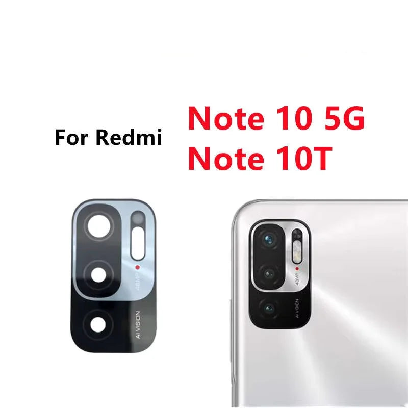 Rear Back Camera Glass Lens Replacement for Xiaomi Redmi Note Series with Repair Tools Kit