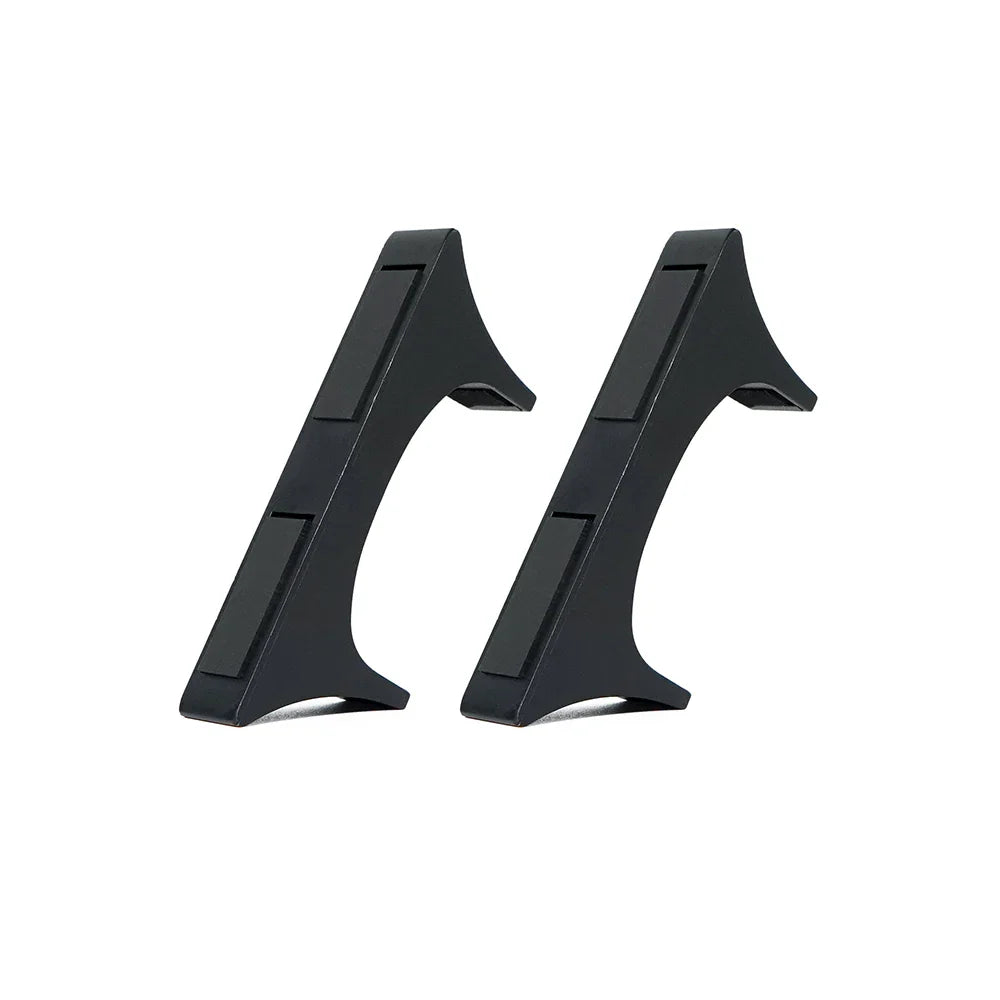 2PCS Horizontal ABS Stand for Wii U Console – Cooling Base Holder with Silicone Pads, Space-Saving Bracket Rack