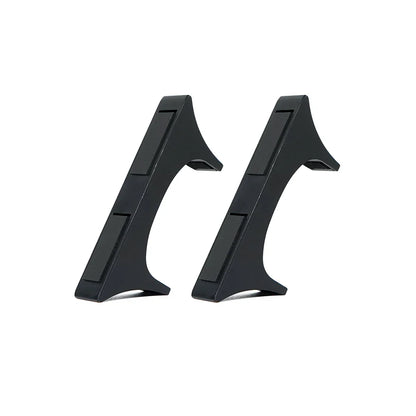 2PCS Horizontal ABS Stand for Wii U Console – Cooling Base Holder with Silicone Pads, Space-Saving Bracket Rack