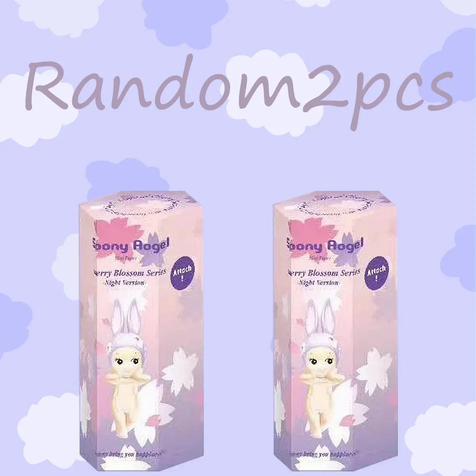 Angel Doll Cherry Blossom Night Series Blind Box | Hippers Action Figure Phone Ornament Gift