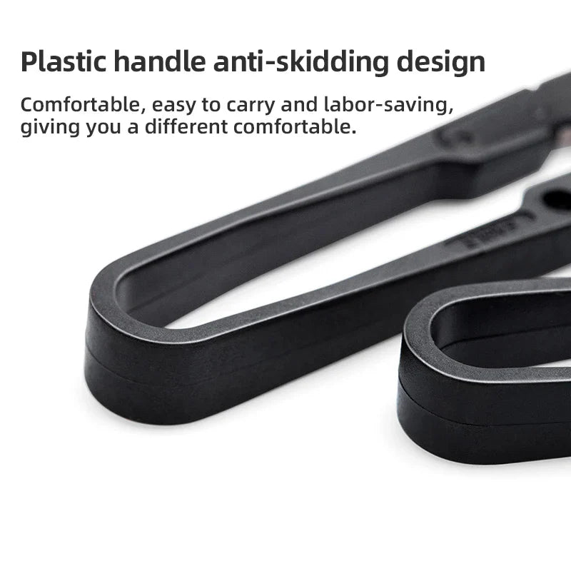 WUTA Antirust Thread Scissors – Professional Tailor U-Shaped Metal Blade Cutter for Sewing & DIY Needlework