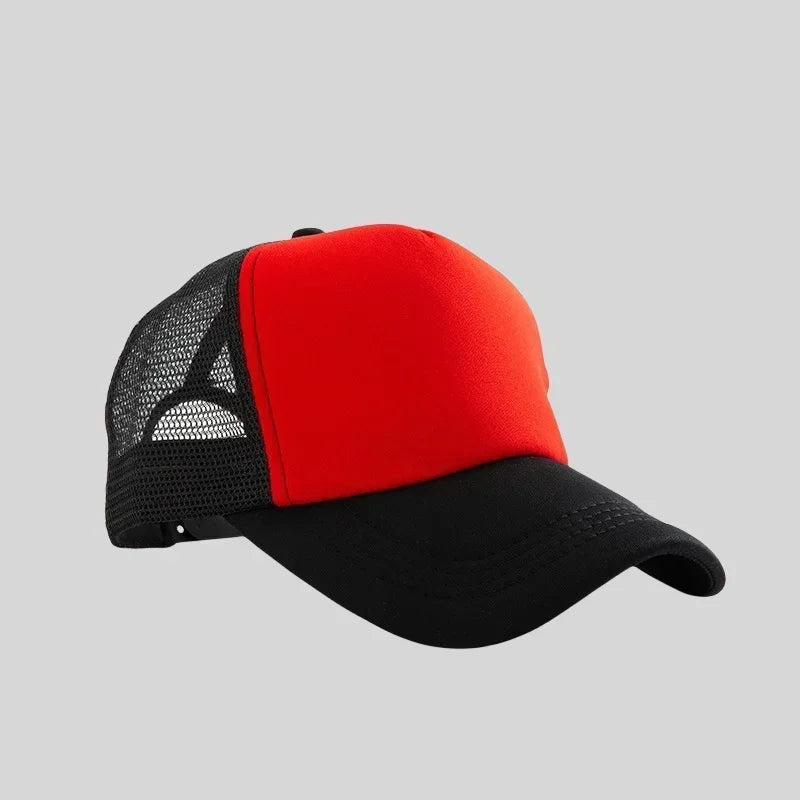 Personalized Logo Trucker Hats - Custom Foam Mesh Baseball Caps for Men & Women, Snapback Sun Hats