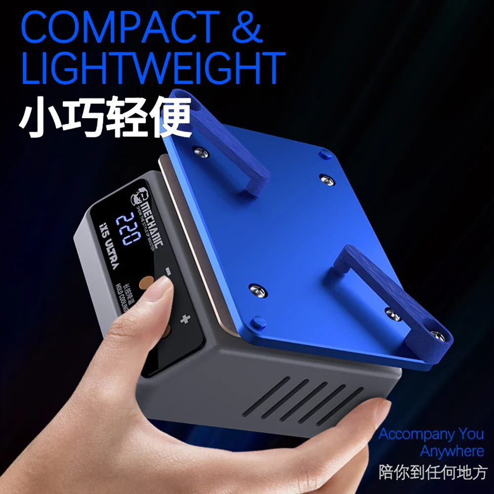 MECHANIC IX5 Universal Preheating Platform – Motherboard Layering, Tin Planting & Glue Removal Heating Table Tool