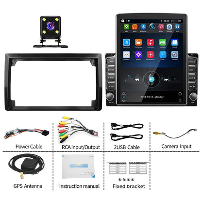 9.7" Double-DIN Car Stereo - GPS Navigation Head Unit with Wireless CarPlay & Bluetooth for Chevrolet Impala 2014-2020